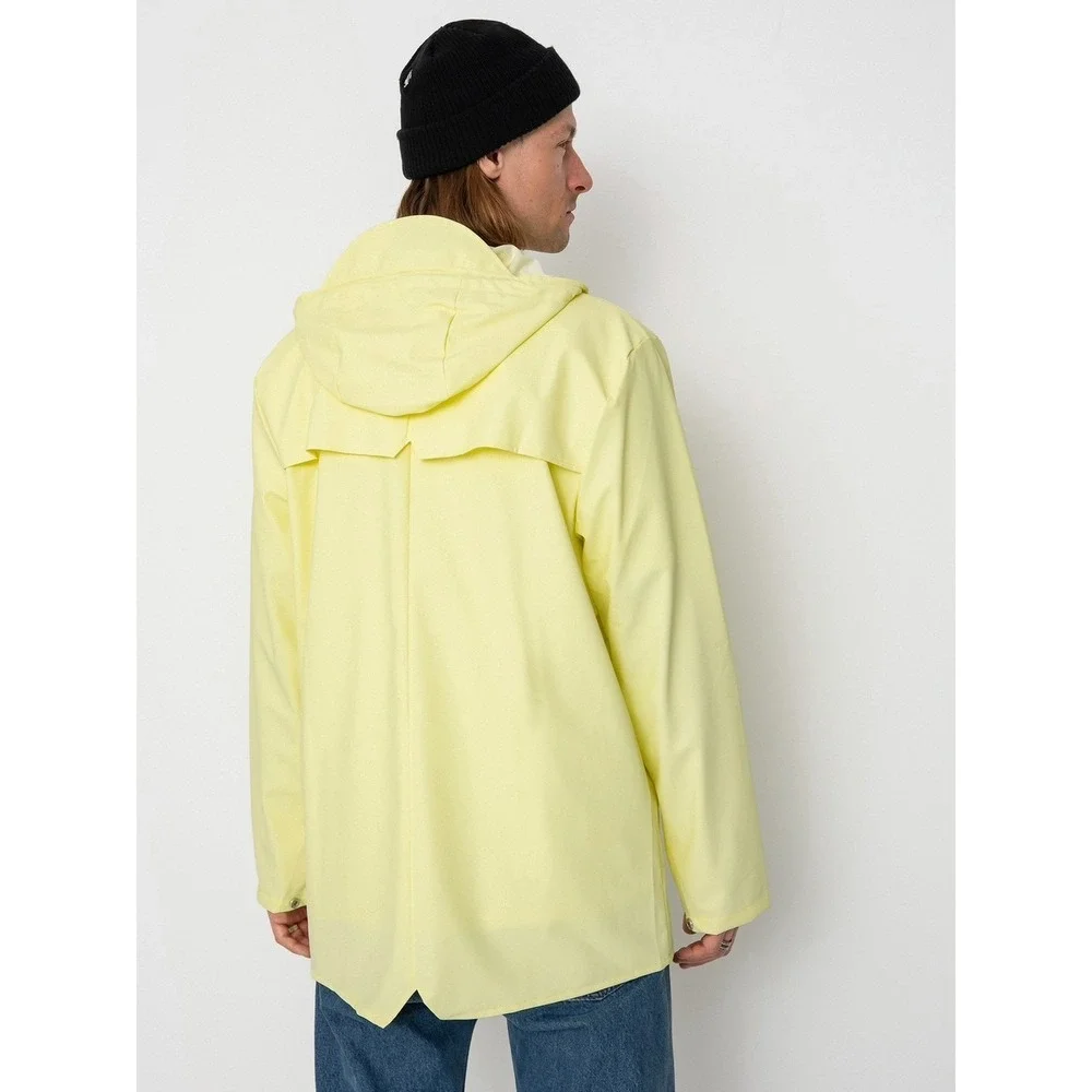 RAINS Jacket 12010 Size XL Straw Waterproof PU Rain‎ Coat NWT  Unisex